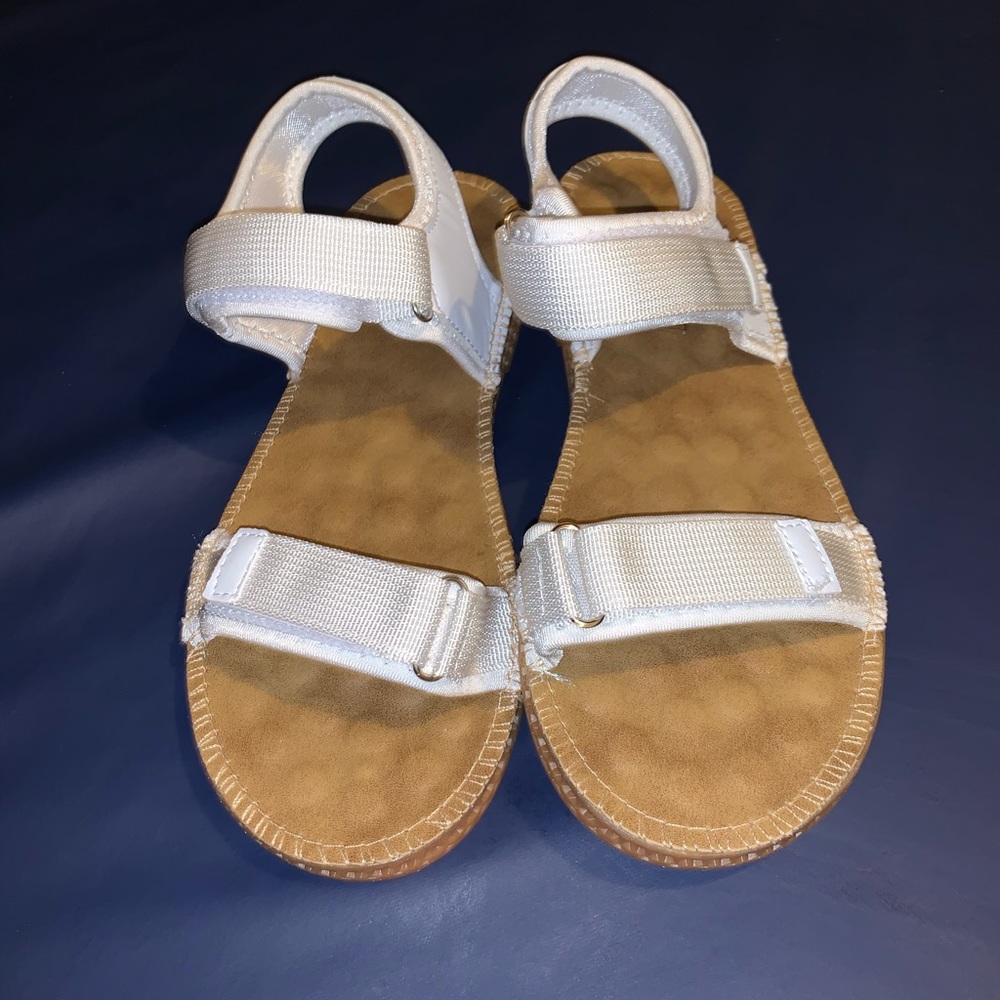 White Strappy Sandals
